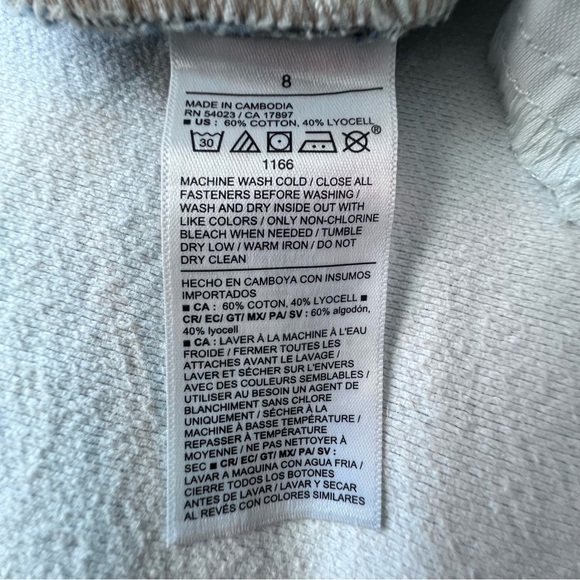 Old Navy NWT Mid-Rise Denim Jean Maxi Skirt Split Front Med Wash Blue Women’s 8 - Picture 9 of 10